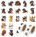 1000 Pcs Dogs Stickers Bulk 2 Roll 1 Inch,Funny Cartoon Puppy Pet Stickers for Kids Classroom Boys Girls School Students.Cute Animal Sticker Pack Gift for Party Favors Book Water Bottles Laptop