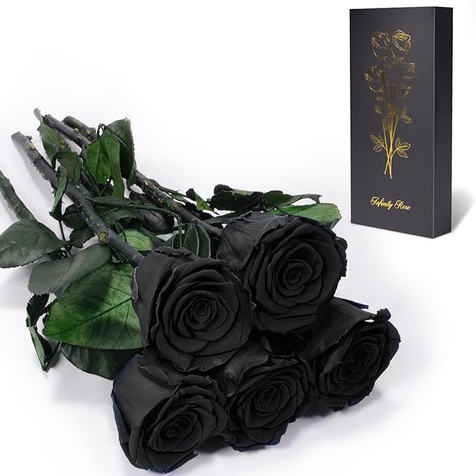 Yamonic Preserved Flowers Rose Gifts for Mom Grandma, Mothers Day Flowers Gifts for Mom, Real Flower Rose Birthday Gifts for Women,Her, Wife,Girlfriend Gifts on Christmas,Valentine's Day,Anniversary