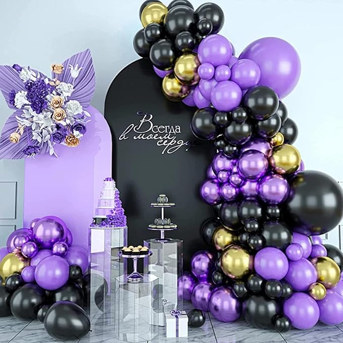 Set of 3 Metal Arch Backdrop Stand with Cover Set, (7.2FT, 6.6FT, 6FT Wedding Arch and Cover Set), Backdrop Arch for Party, Baby Shower, Birthday, and Graduation Ceremony