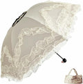 Vintage Lace Parasol Gothic Lolita Umbrella UV Sun Protection Witch Cosplay Photoshoot Props Party Decoration