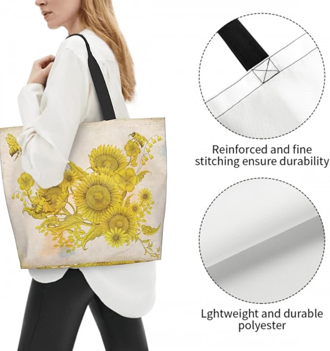 Shoulder Bag Large Reusable Eco-friendly Shopping Bags Portable Storage Handbag