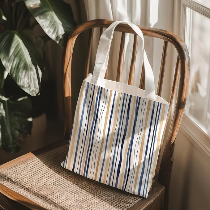 Flowers Tote Bag Gifts for Women, Canvas Aesthetic Reusable Grocery Bags Shopping Bags