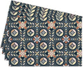 Cotton Linen Waterproof Placemats Set of 4, Boho Bohemia Dining Mat Table Mats Decor Fabric for Kitchen Dinner Coffee Shop Table, Indoor/Outdoor Washable Wipeable Place Mat -N017