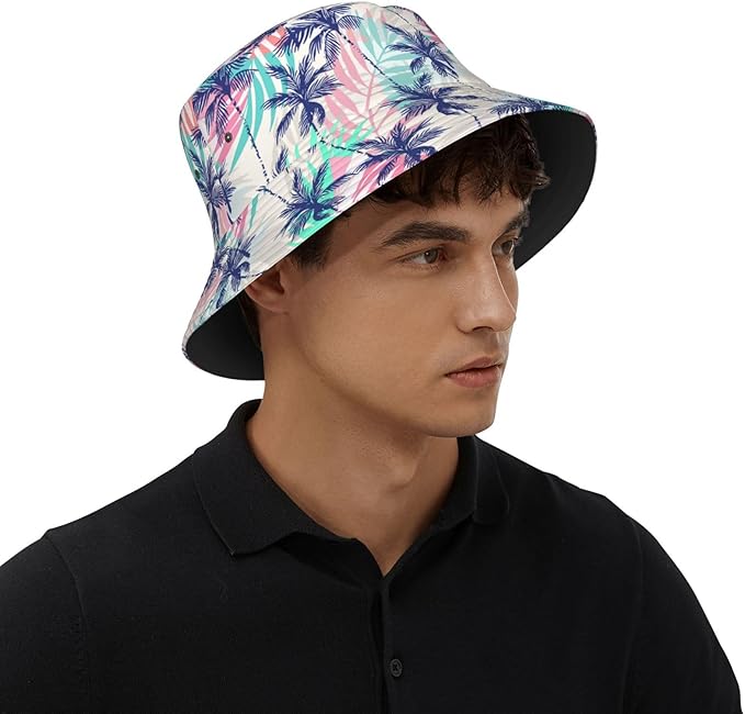 Small Daisy Green Chrysanthemum Flower Bucket Hats Fashion Sun Cap Packable Outdoor Fisherman Hat for Women and Men