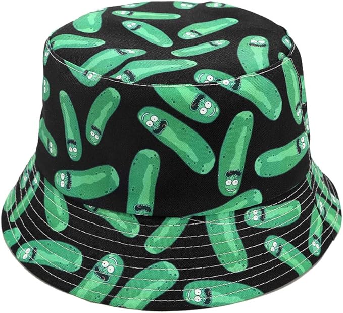 Quanhaigou Bucket Hat for Men Women,Packable Reversible Printed Sun Hats,Fisherman Outdoor Summer Travel Hiking Beach Caps
