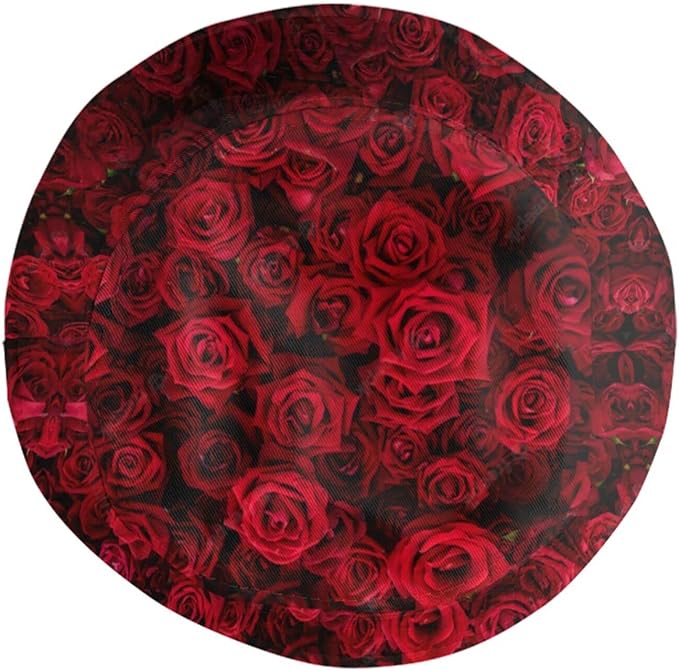 Red Roses Flowers Bucket Hat Packable Sun Hat Outdoor Travel Fisherman Hat Caps for Women Men