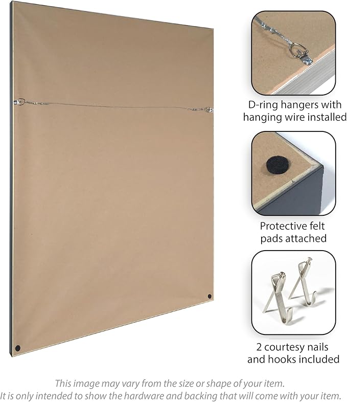 Kate and Laurel Framed Wall Art Print Midnight Lotus Flower by Stephanie Klatt, 22 x 42, Florence Gold Frame, Modern Contemporary, Flower Art for Wall Decor