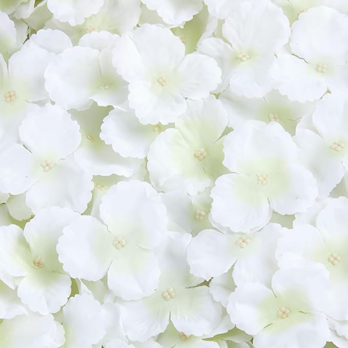 White Flower Wall Panels Backdrop with Green: Wedding Artificial Flower Wall Backdrop 5ft by 7.5ft Hydrangea Floral Wall for Wedding Anniversary Party Decoration (24 Pcs 15 x 15 Inch)