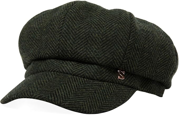 Comhats Wool Fashion Newsboy Hats for Women Winter Warm Pageboy Cabbie Cap Beret