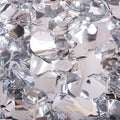 Anderson's Silver Metallic Floral Sheeting, 15 Ft. Parade Float Decoration for Trailers, Parties, Weddings, Proms, Photo Backdrops & Events – Shiny Fringe Garland for Indoor/Outdoor Use