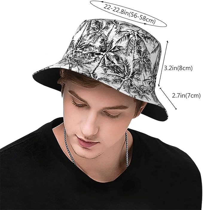 Small Daisy Green Chrysanthemum Flower Bucket Hats Fashion Sun Cap Packable Outdoor Fisherman Hat for Women and Men
