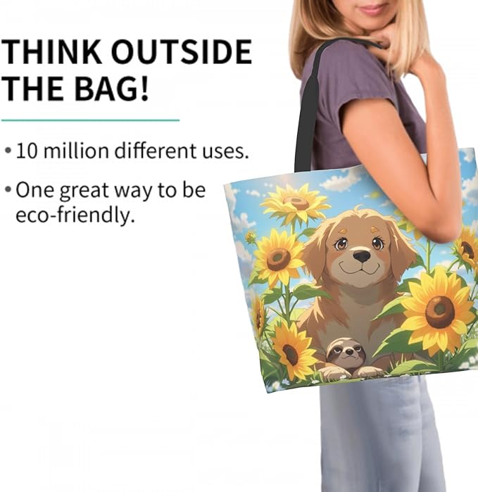 Shoulder Bag Large Reusable Eco-friendly Shopping Bags Portable Storage Handbag