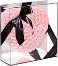JoyFlower About 140pcs Preserved Roses Gift, Real Pink Eternal Roses for Mom, Long Lasting Forever Flowers with Gift Box for Girlfriend Wife in Valentines Day Birthday Anniversary