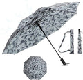 Umbrella Windproof Travel Umbrellas for Rain - Easy Auto Open Close, Durable & Compact Umbrella, Strong Metal Frame, Windproof and Waterproof Umbrella for Travel