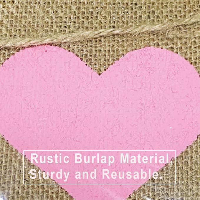 Baby Shower Banner Burlap Rustic Girl Baby Shower Decorations, Sweet Baby Girl Sign Garland for Girl Shower Decoration