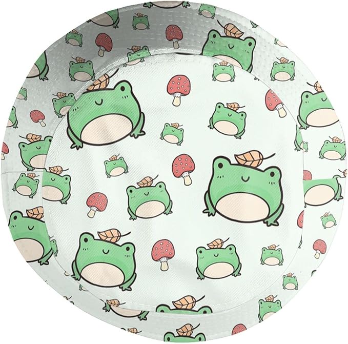 Bucket Hat for Women Men, Summer Print Hat Travel Packable Sun Cap Outdoor Hat for Women and Men
