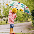 Small Compact Travel Automatic Folding Umbrella for Women, Portable Lightweight, Rain, Wind, UV Sun Shade
