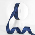 MEEDEE Navy Ribbon 1 Inch Navy Blue Satin Ribbon Lux Double Faced Satin Ribbons by 50 Yards Polyester Blue Wrapping Ribbons for Crafts, Weddings, Flower Bouquet, Holiday Decorating