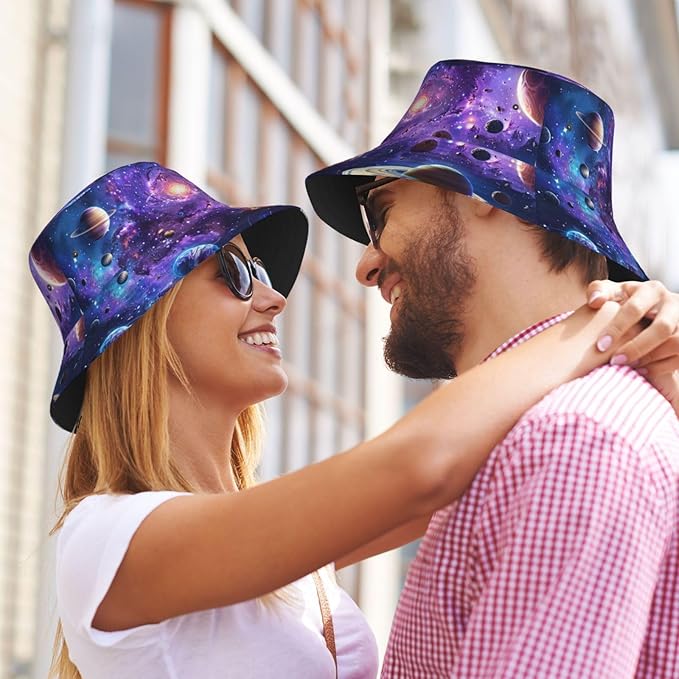 Funny Bucket Hat for Men Women Fashion Unisex Fishing Hat Fisherman Sun Caps Headwear for Outdoor Summer Travel Hiking Beach