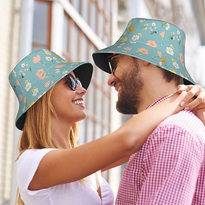 Bucket Hats Fashion Sun Cap Packable Outdoor Fisherman Hat for Women and Men Travel