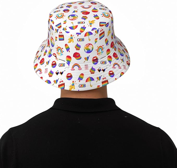 Fashion Bucket Hat Summer Beach Travel Sun Hat Packable Fisherman Cap for Men Women