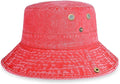 Hot Summer Bucket Hat - Trendy Cotton Sun Hat for Beach, Golf, Fishing - Fun Outdoor Vacation Boonie for Men and Women