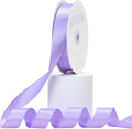 Lilac Satin Polyester Ribbon, 7/8 Inch X 50 Yards, Premium Double Faced Satin Ribbon for Gift Wrapping, Crafts, Wedding Decor, Special Occasions