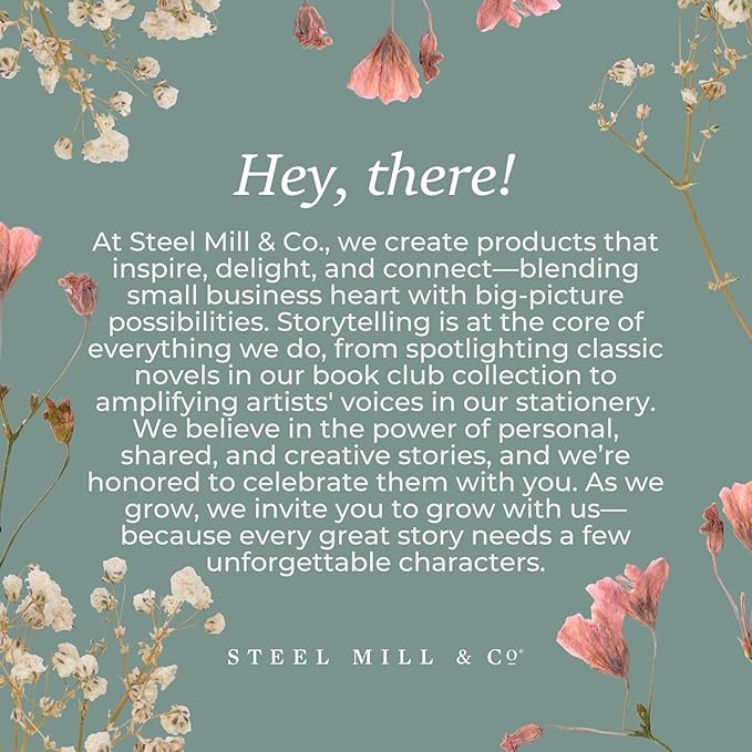 Steel Mill & Co Original Small Book-Shaped Decorative Vase, Ceramic Vases for Festive Home Decor, Cute Christmas Bookshelf Decor, Unique Vase for Book Lovers, Nutcracker