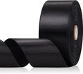 Black Ribbon 2 Inch, 60 Yards Black Satin Ribbon for Flower Bouquet, Crafts, Gift Wrapping, Birthday Party, Bows, Wedding and Halloween Decor