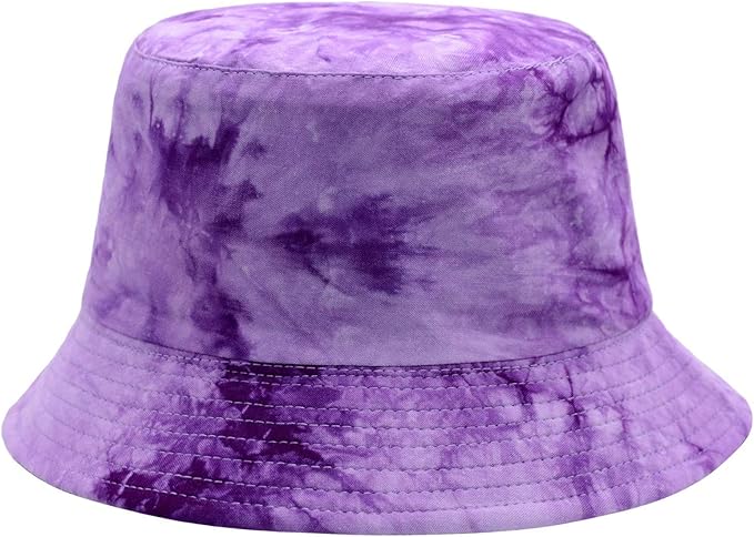 Flower Reversible Bucket Hat Cotton Summer Travel Beach Sun Hats Emboridery for Women Men