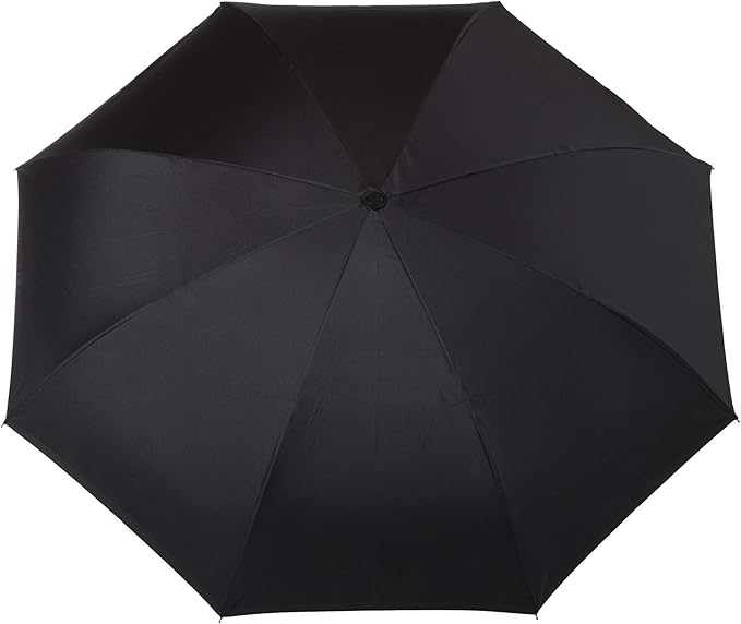 Totes Auto Reverse Close Windproof Stick Inbrella with Water Repellent Protection