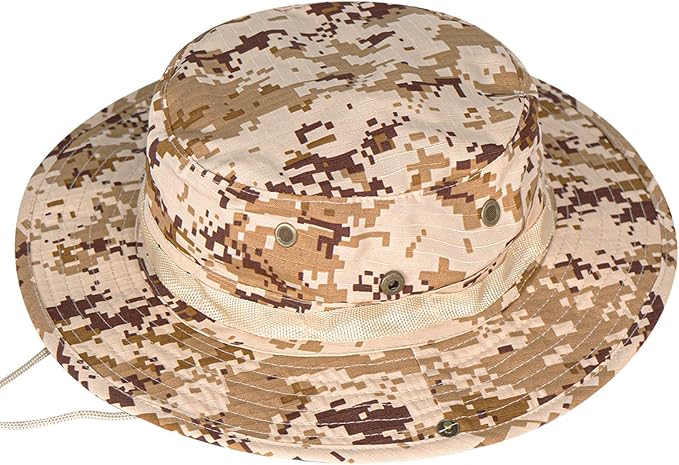 Sun Hats for Men Women Boonie Hat UPF 50+ Bucket Hat Wide Brim UV Protection Fishing Hiking Safari Outdoor Hats