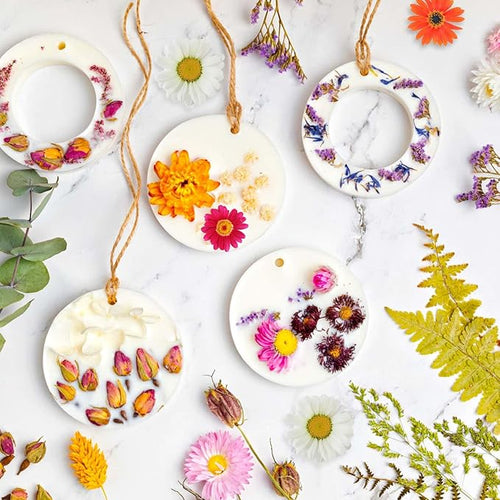 160 Pcs Dried Flowers Pressed Real Flowers for Resin, Dried Florals Natural Herbs Kit for Scrapbooking DIY Art Crafts, Jewelry Molds, Candle, Soap Making, Mother’s Day Birthday Gift