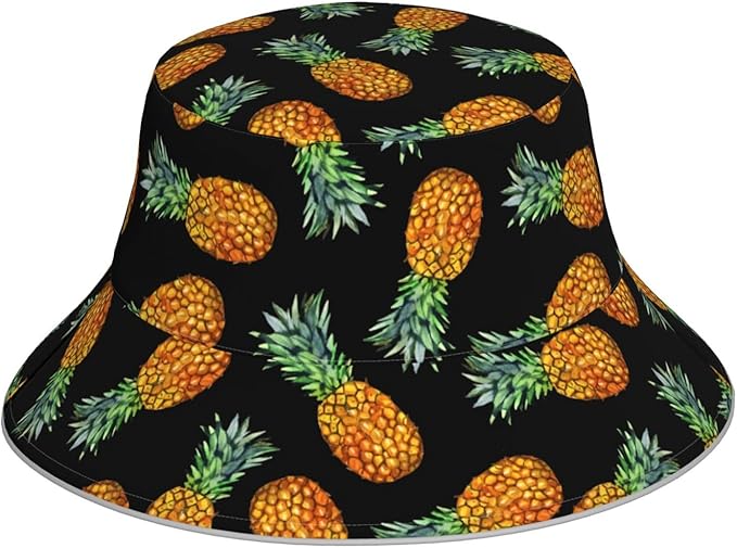 Bucket Hat Beach Summer Sun Hat Reversible Fisherman Hats Double Sided Wearing for Women Men Boys Girls