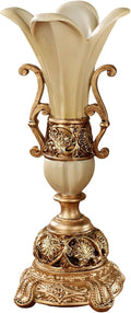 Touch of Class Chalmette Table Vase - Gold/Ivory - Victorian Style - Elegant Vases for Bedroom, Bathroom, Kitchen