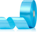 Turquoise Blue Satin Ribbon 1-1/2 Inch 60 Yards, Solid Polyester Fabric Ribbons for Flower Bouquet, Gift Wrapping, Handmade Roses, Crafts, Hair, Wedding