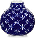 Blue and White Vase Porcelain Vases Small Chinoiserie Decor Classic Ceramic Gifts Chinese Flower Vase for Bedroom Living Room Console Table Accent Shelf Tabletop Decor