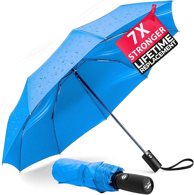 Mr. Pen- Windproof Travel Umbrella, Automatic Umbrellas for Rain, Compact