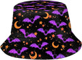 Bucket Hat for Women Men Funny Halloween Hats Packable Outdoor Fisherman Hats Caps Unisex