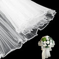 CFTONE 4 Yards Pearl Edge Flower Wrapping Mesh Paper, Bouquet Transparent Mesh Wrapping Paper for Mother's Day Valentine's Day Wedding Graduation (White)