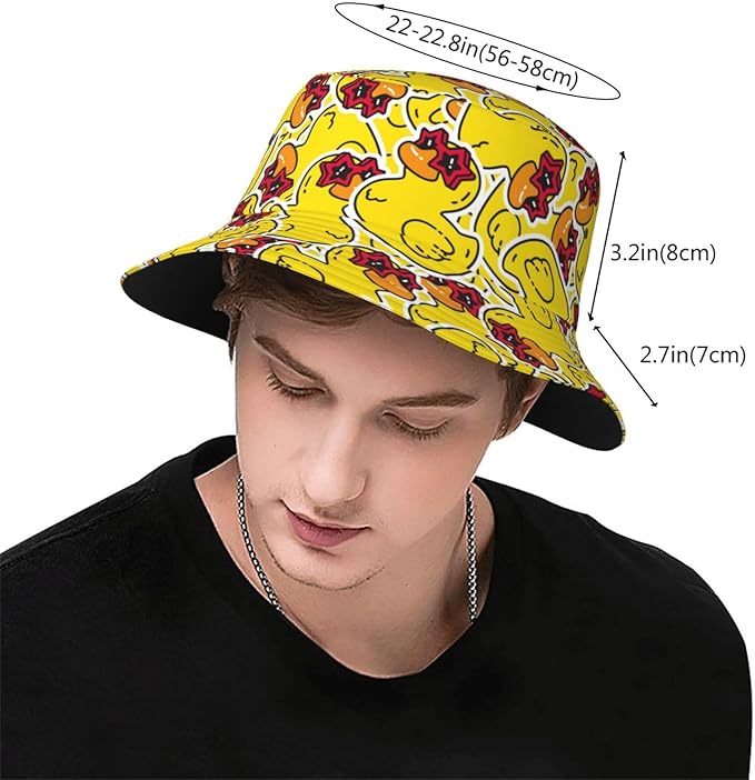 Small Daisy Green Chrysanthemum Flower Bucket Hats Fashion Sun Cap Packable Outdoor Fisherman Hat for Women and Men