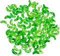 100PCS Tulip Leaves Acrylic Beads, Mini Green Leaf Beads for Tulip, Translucent Green Tulip Leafbud for Jewelry Making, Creative Leaves Beads for Earrings Bracelets Necklaces Lanyard DIY Handicrafts