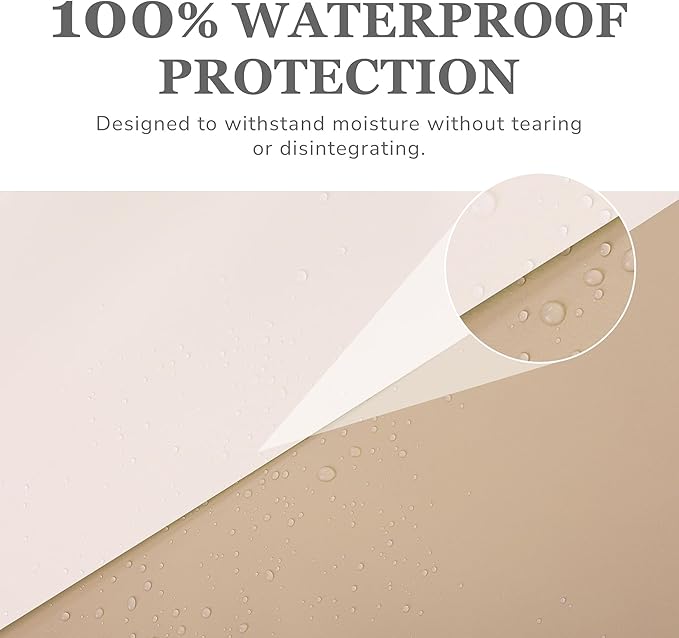 the florist Supply 20 Sheets Premium Flower Wrapping Paper | Waterproof Flower Wrapping Paper for Bouquets | Double Sided Floral Bouquet Sheets | DIY Gifts Colorblend Desert Sand