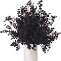 15PCS Artificial Baby Breath Flowers Fake Silk Real Touch DIY Floral Bouquets Decor Wedding Party Decoration Arrangements-Black