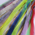 Chenkou Craft Solid Organza Ribbon Assorted 24 Yards Craft Bow Party Decoration Packing Ribbons (Mix, 1/2"(12mm))