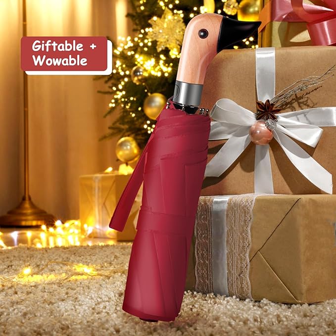 Duck Umbrella – Cute Duck with Adorable Duck Handle, The Perfect Duck Umbrella for Duck Lovers