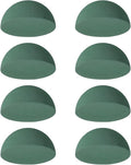 8Pcs Round Floral Foam Blocks Dry Half Blocks for Artificial Plant Arrangements Party & Wedding Decorations Flower Foam Block for Flower Arrangements
