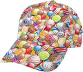 Pastel Cornflowers Floral Baseball Cap Dad Hats All-Over Print Fashion Accessory 100% Polyester Adjusts to Fit Most