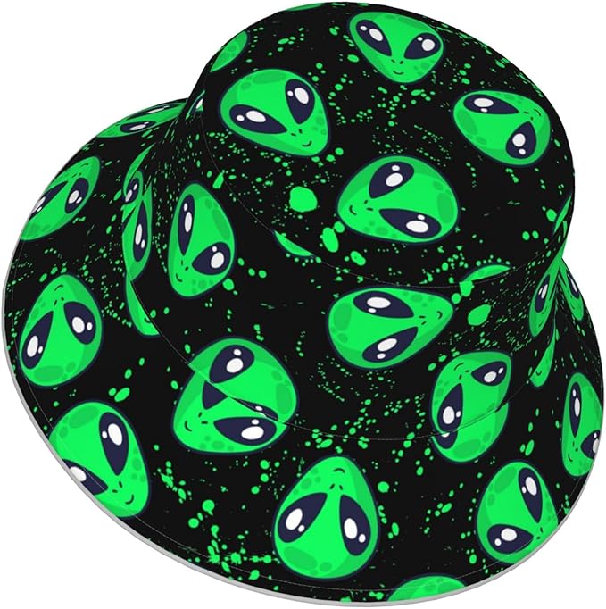 Hat Reversible Fisherman Hats Double Sided Wearing for Women Men Boys Girls