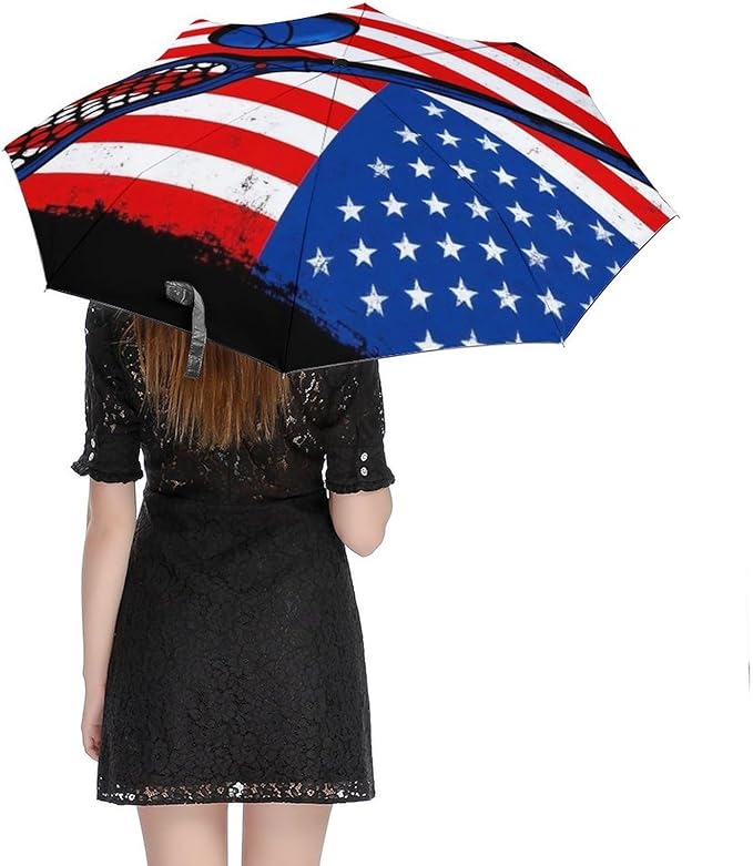 Fashion 3 Fold Sunny Rain Sunscreen Umbrella Portable Automatic Umbrella